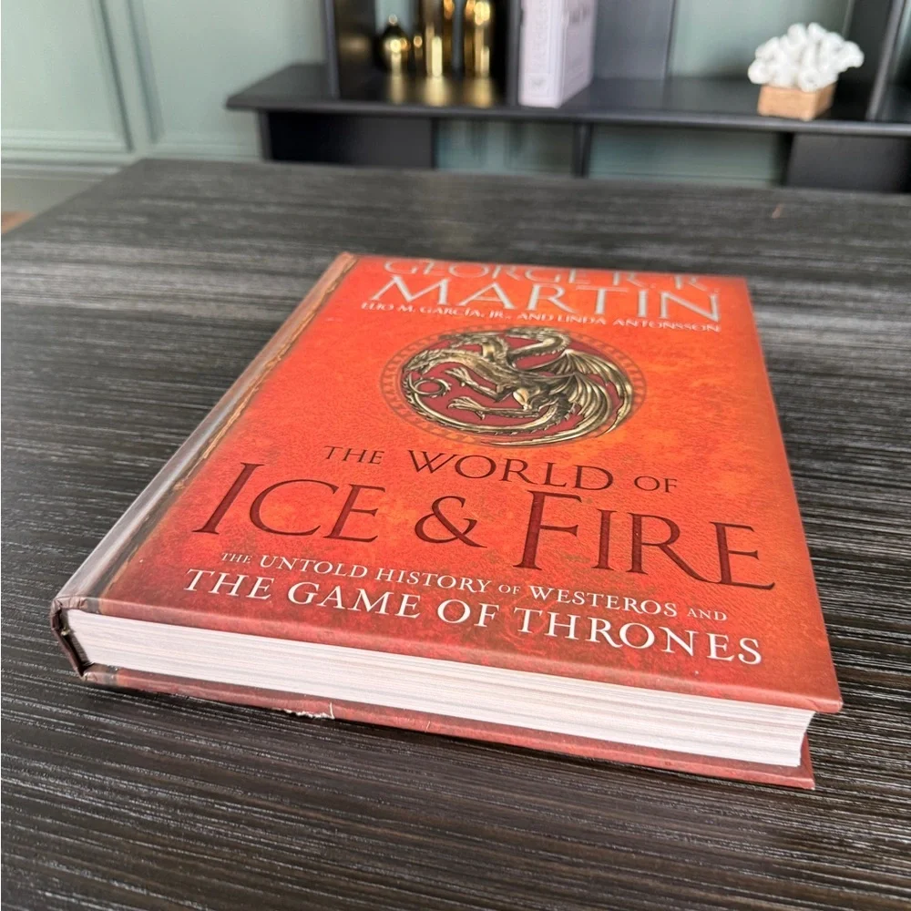 The Game of Thrones- The World of Ice & Fire (Red Hardcover) - Picture 3 of 4